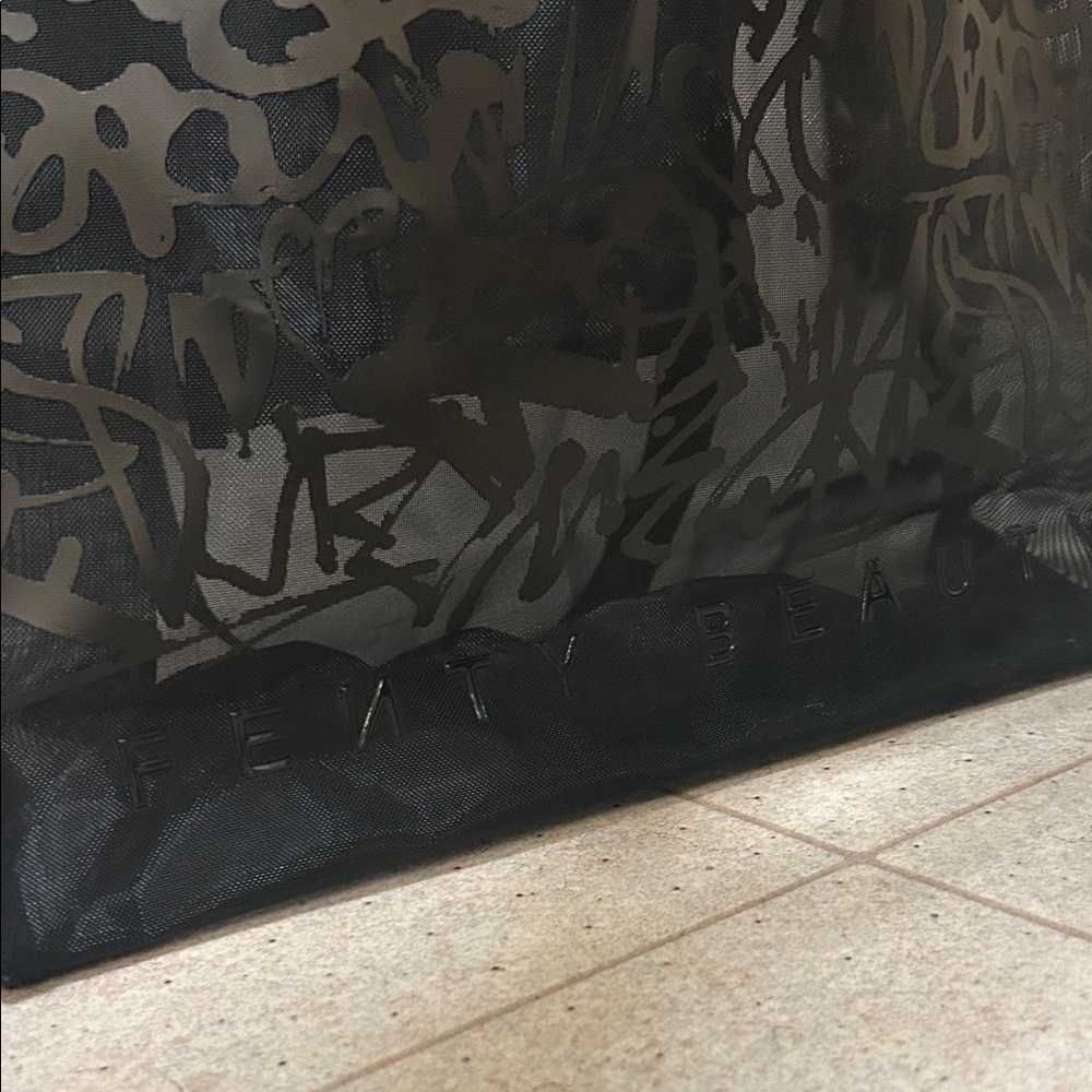 Fenty Beauty Black Graphic Tote - Picture 2 of 3